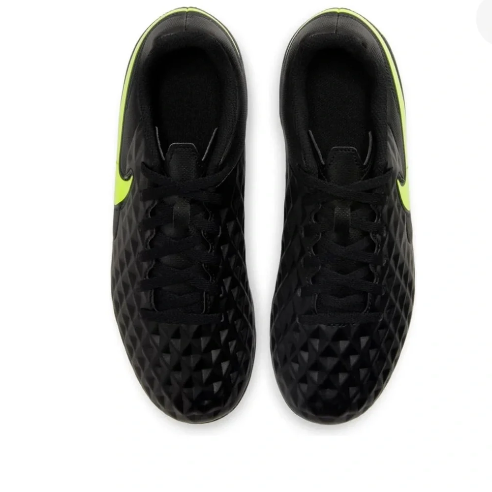 Nike Tiempo Legend 8 Club MG Black with Volt Accents‎